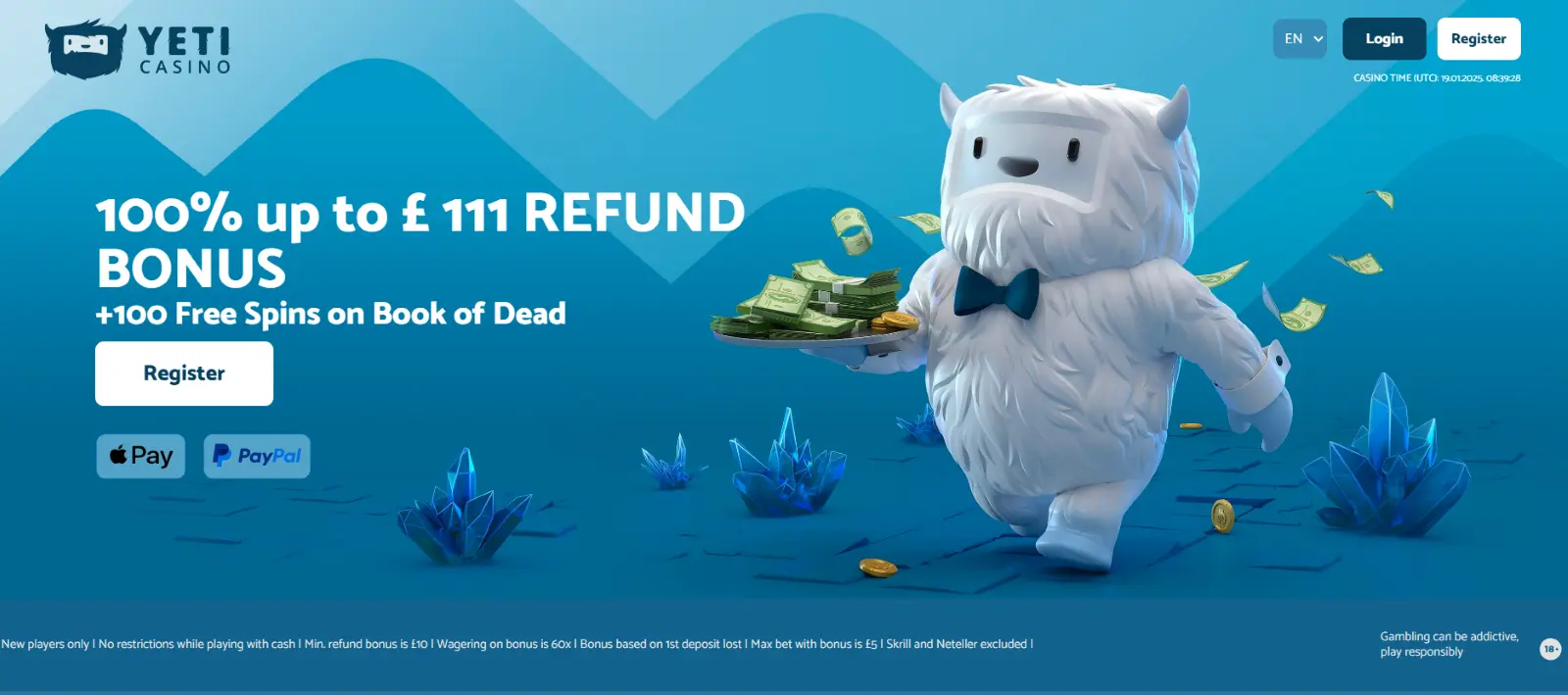 Yeti casino